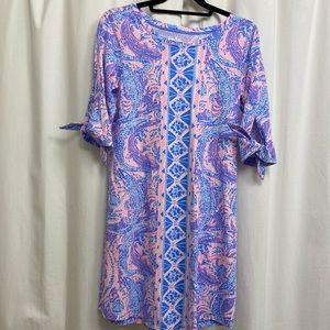 Lilly Pulitzer Alligator Print Preston T Shirt Dress